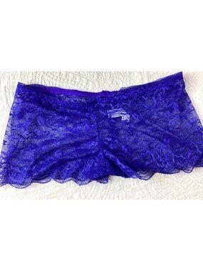 Sexy Blue Lace Boyshort Panties*One Size*Pack Of 11*Sissy*Cosplay*Femboy*NIP